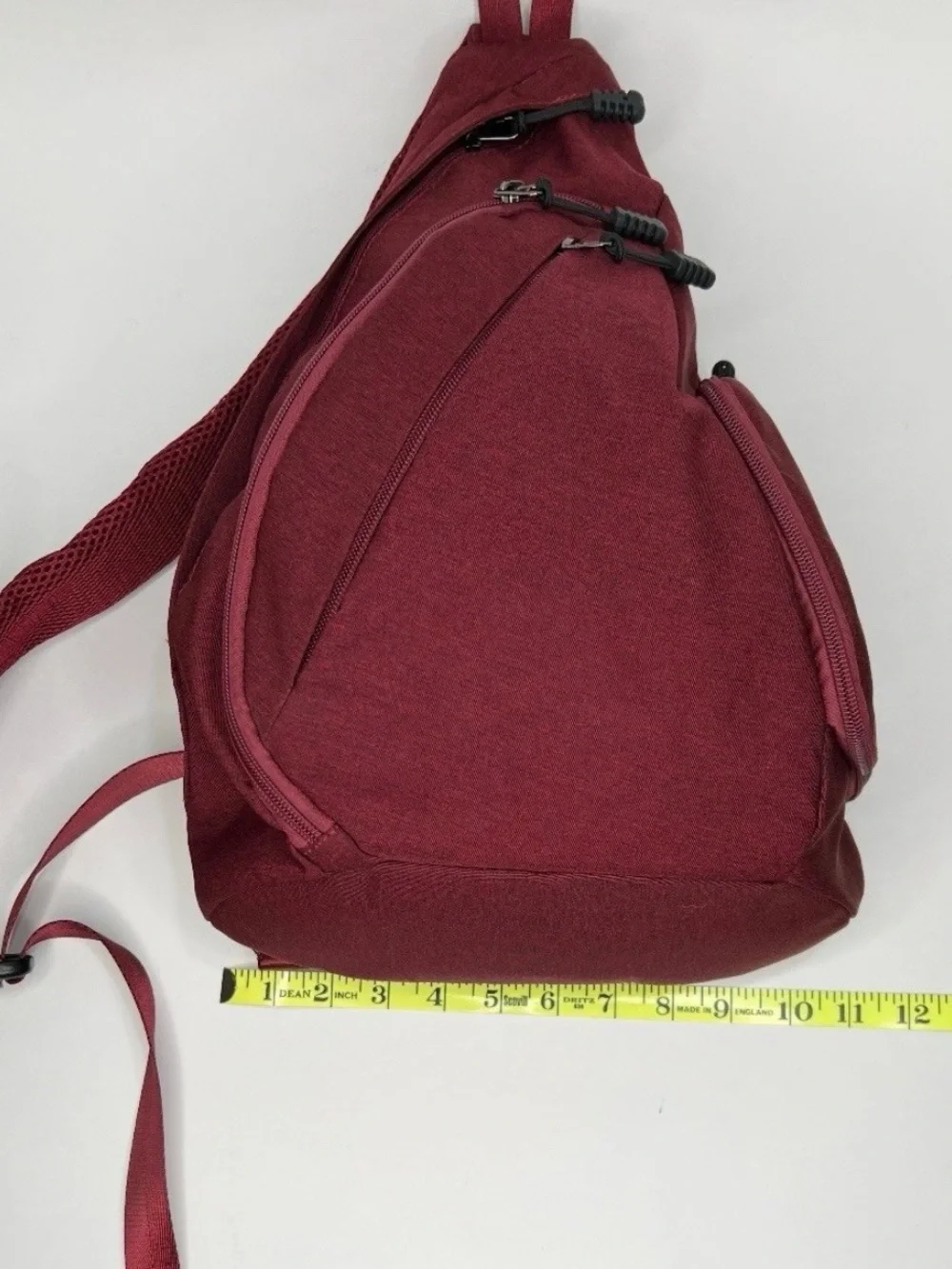 Jessie & James Sling Backpack Tactical Burgundy Bag Removable Holster EDC. CWW